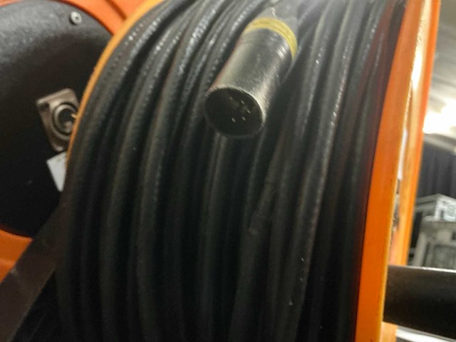 Proplex dmx 5p 75m verlengkabelhaspel (3x) - afbeelding 3 van  4