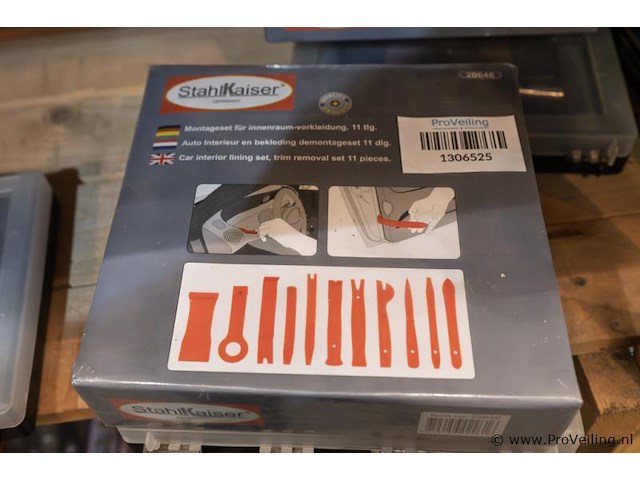 Proppenset, interieurbekleding & demontage set - afbeelding 1 van  2