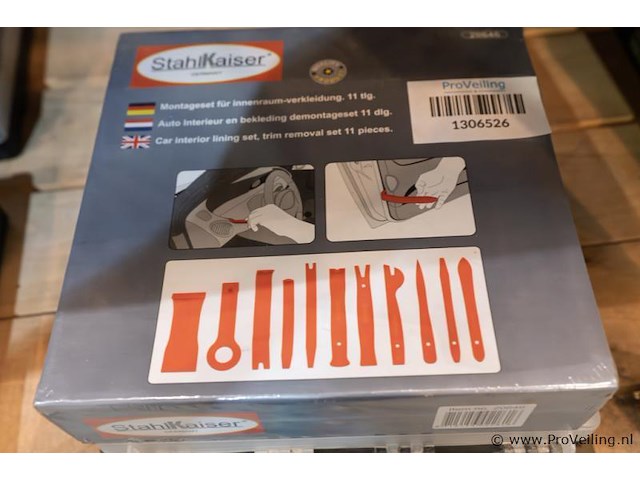 Proppenset, interieurbekleding & demontage set - afbeelding 2 van  2