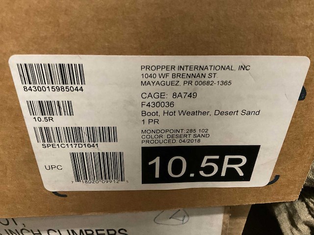 Propper hot weather boot - afbeelding 2 van  3