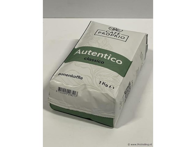 Proprio autentico classico bonenkoffie 100% arabica - 6 verpakkingen á 1kg - afbeelding 1 van  3