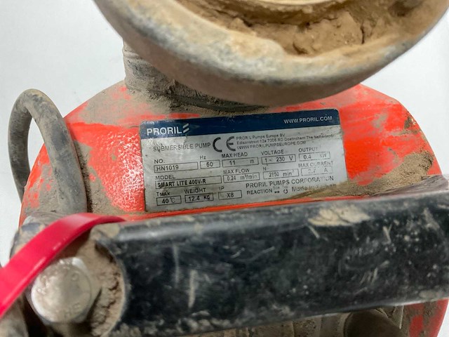 Proril smart lite 400v-r dompelpomp - afbeelding 3 van  4