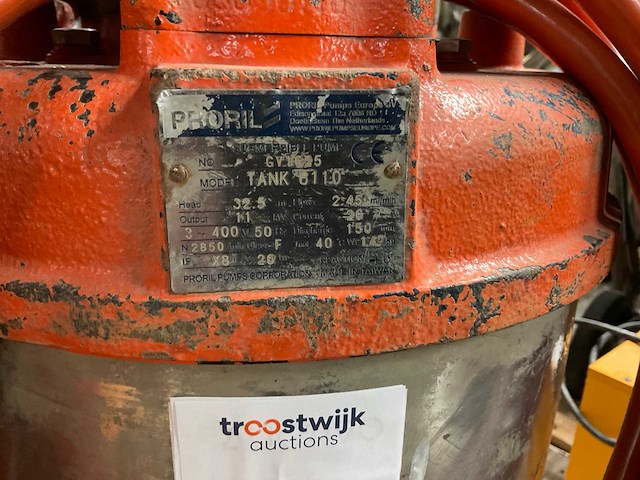 Proril tank 6110 dompelpomp - afbeelding 6 van  8