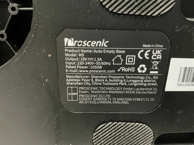 Proscenic m9 robotstofzuiger - afbeelding 11 van  13