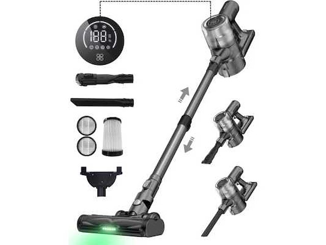 Proscenic p12 steelstofzuiger (2x) - afbeelding 3 van  11