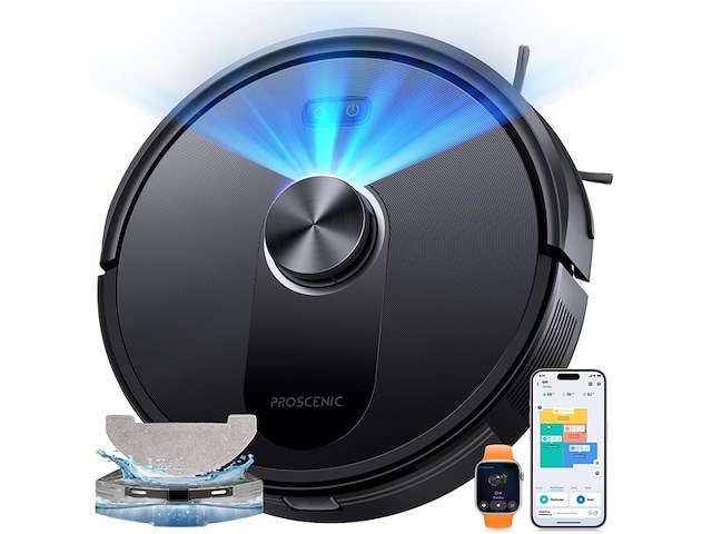 Proscenic q10 robotstofzuiger met dweilfunctie - afbeelding 1 van  4