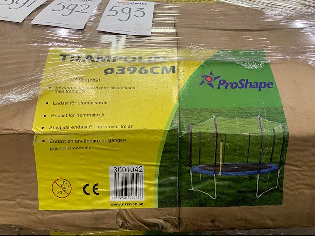 Proshape trampoline - afbeelding 1 van  1