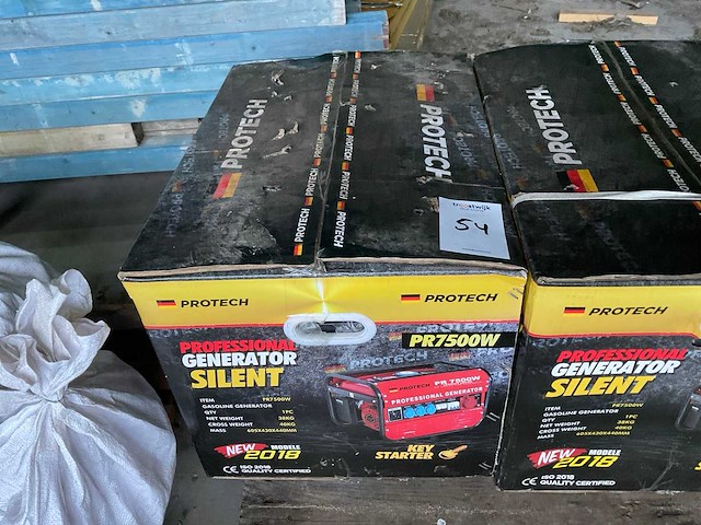 Protech pr7500w generator - afbeelding 1 van  3