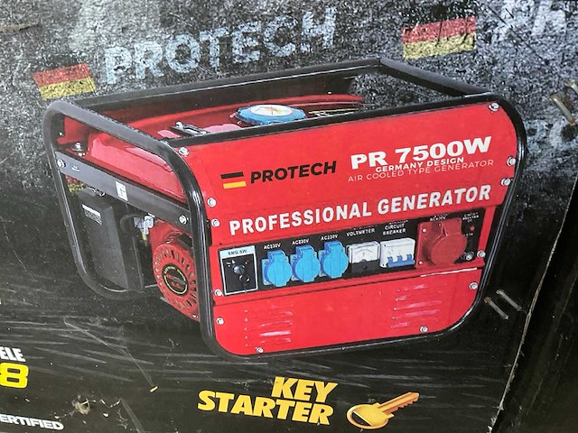 Protech pr7500w generator - afbeelding 2 van  3