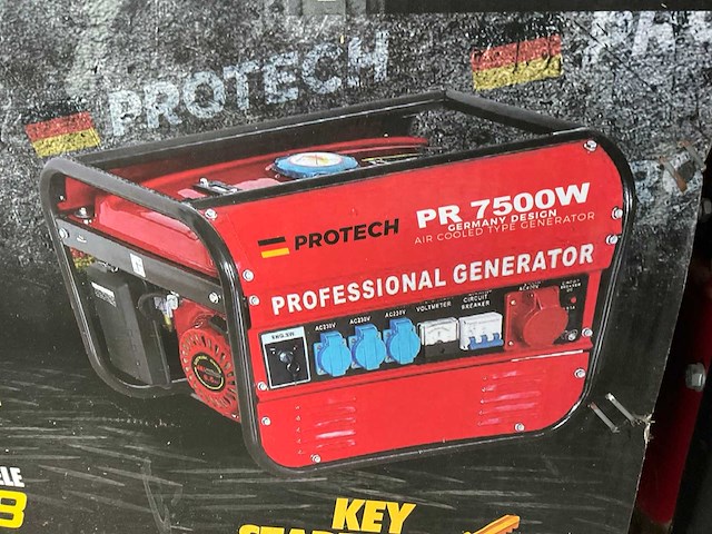 Protech pr7500w generator - afbeelding 2 van  3