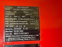 Proteco 4 in-line instabiele detonatie vlamdovende regelaar - afbeelding 2 van  2