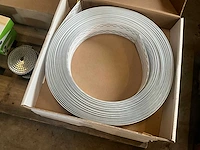 Protektor - bewegingsprofiel pvc - rollengte 25 mtr - stucadoorsmaterialen (3x) - afbeelding 3 van  7