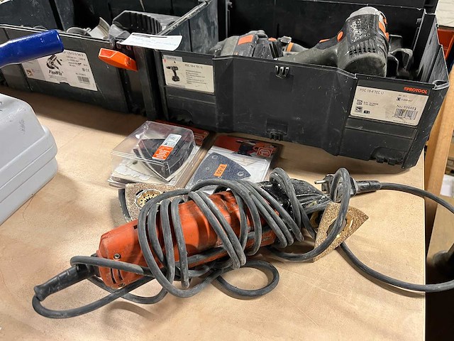 Protool, fein - elektrisch gereedschap in koffer (2x) - afbeelding 2 van  5