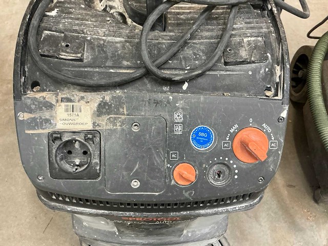 Protool vcp 480 e-l ac industriële stofzuiger - afbeelding 3 van  5