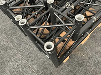 Protruss s30003 black aluminium trus 90 graden hoek (8x) - afbeelding 2 van  4