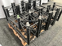 Protruss s30003 black aluminium trus 90 graden hoek (8x) - afbeelding 5 van  6