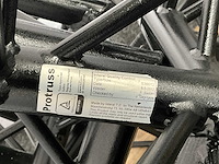 Protruss s30012 black aluminium trus 90 graden hoek (6x) - afbeelding 3 van  3