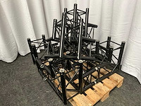 Protruss s30012 black aluminium trus 90 graden hoek (6x) - afbeelding 2 van  2