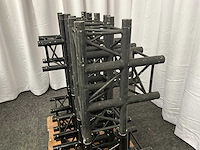 Protruss s30017 black aluminium trus 3 way t-corner (6x) - afbeelding 2 van  3