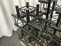 Protruss s30020 black aluminium trus 4 way t-corner (6x) - afbeelding 1 van  6