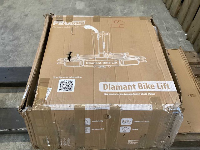 Prouser - diamant bike lift - fietsendrager - afbeelding 1 van  2