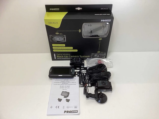 Prouser achteruitrijcamera set met 2 camera's 4,3” - afbeelding 6 van  13