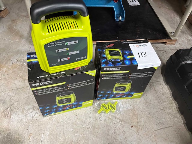Prouser mch6a acculader (2x) - afbeelding 4 van  4