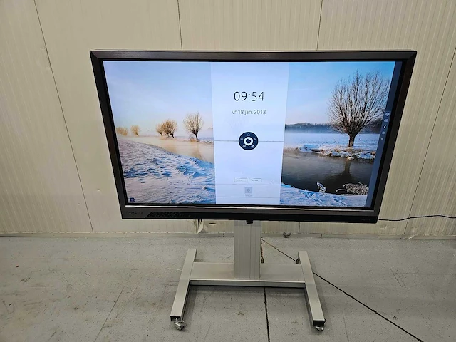 Prowise - proline+ 75 inch ultra hd multi-touchscreen - televisie op verstelbare voet - afbeelding 4 van  10