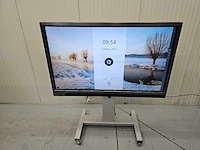 Prowise - proline+ 75 inch ultra hd multi-touchscreen - televisie op verstelbare voet - afbeelding 4 van  10