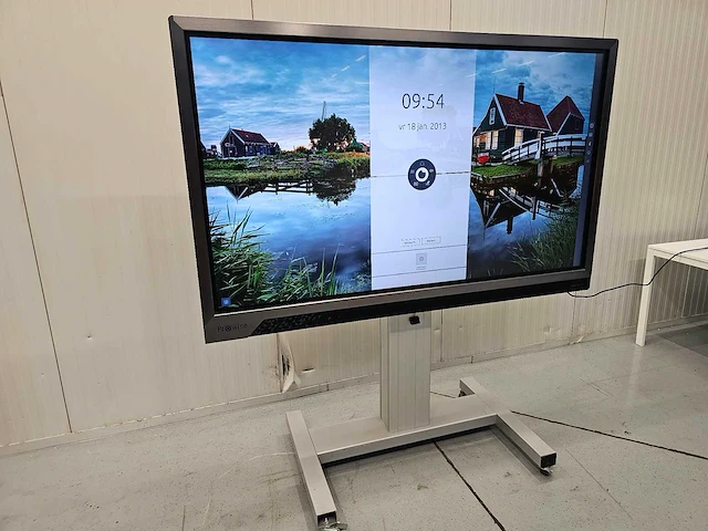 Prowise - proline+ 75 inch ultra hd multi-touchscreen - televisie op verstelbare voet - afbeelding 5 van  10