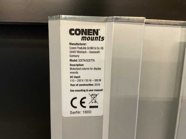 Prowise pro line ultra-hd 84” led multi-touchscreen op elektrische standaard - afbeelding 9 van  9