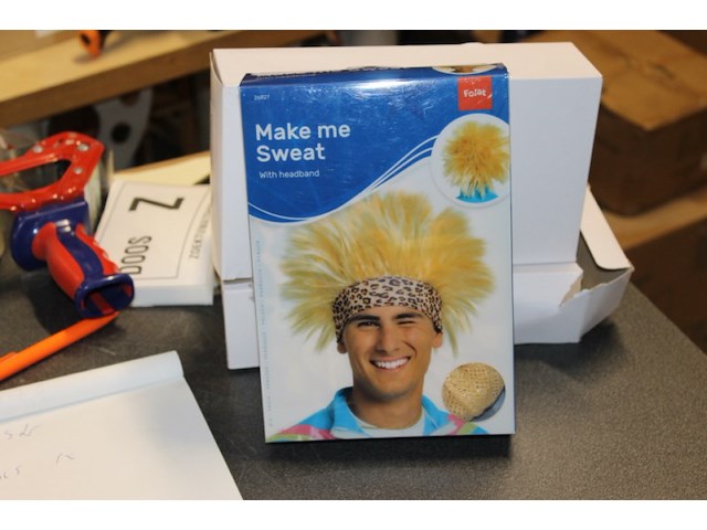 Pruik sweet blond 1x in ds g - afbeelding 3 van  3