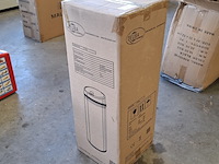 Prullenbak, deuba, zilver - afbeelding 1 van  3