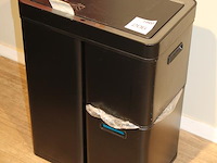 Prullenbak eko met 3 compartimenten. hoogte 66 cm. - afbeelding 2 van  4