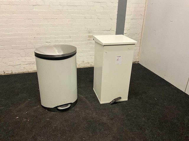 Prullenbakken (2x) - afbeelding 1 van  6