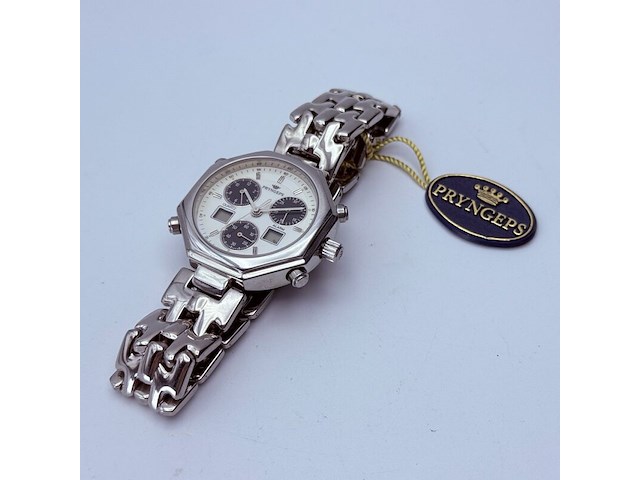 Pryngeps cr786 alarm-chronograph analoog/digitaal horloge - afbeelding 4 van  9