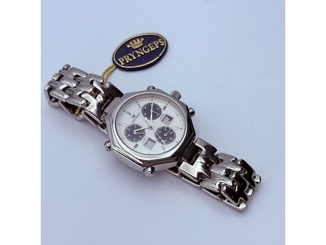 Pryngeps cr786 alarm-chronograph analoog/digitaal horloge - afbeelding 5 van  9