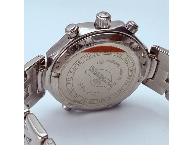 Pryngeps cr786 alarm-chronograph analoog/digitaal horloge - afbeelding 8 van  9