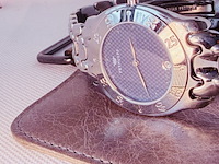 Pryngeps herenhorloge met embossed wijzerplaat - afbeelding 3 van  6