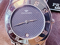Pryngeps herenhorloge met embossed wijzerplaat - afbeelding 2 van  6