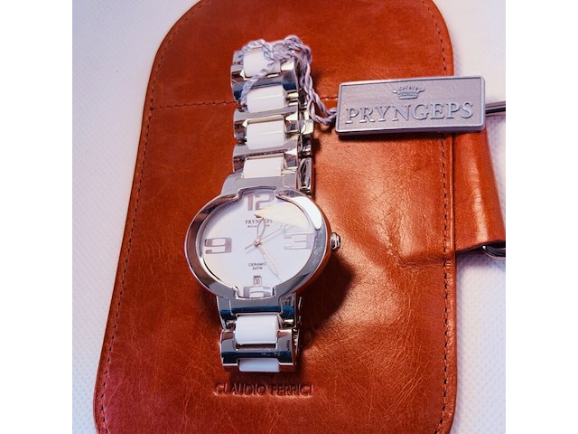Pryngeps horloge - ovaal keramisch model - afbeelding 2 van  6