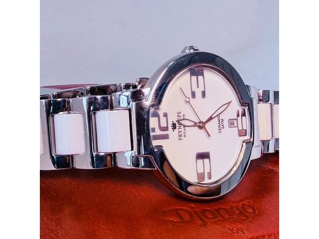 Pryngeps horloge - ovaal keramisch model - afbeelding 3 van  6