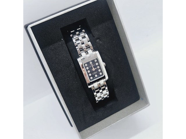 Pryngeps n flatline dameshorloge met diamanten - afbeelding 6 van  10