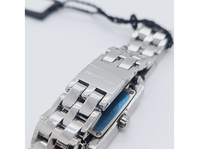 Pryngeps n flatline dameshorloge met diamanten - afbeelding 9 van  10