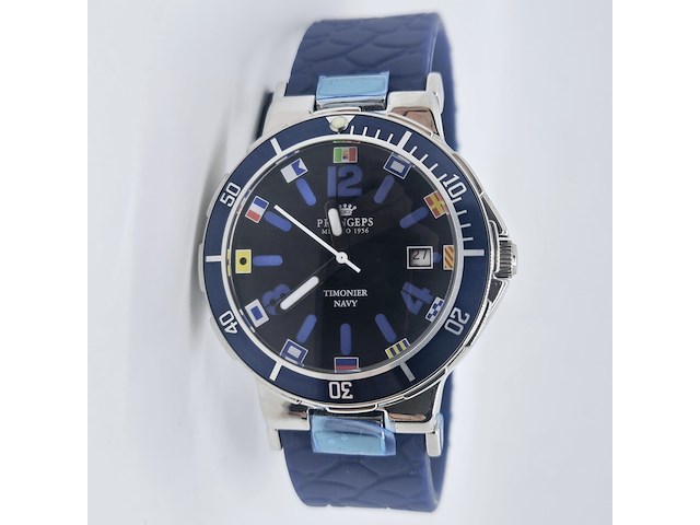 Pryngeps timonier navy herenhorloge - afbeelding 1 van  7