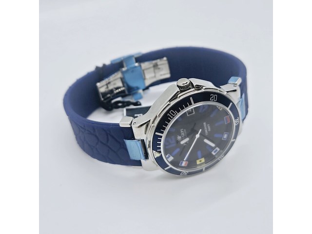 Pryngeps timonier navy herenhorloge - afbeelding 3 van  7