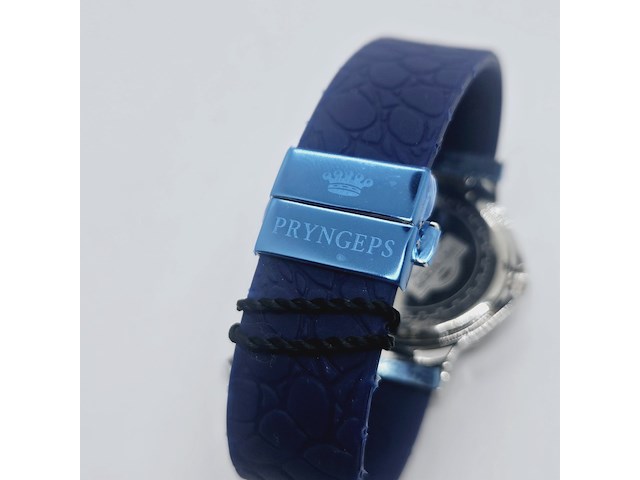 Pryngeps timonier navy herenhorloge - afbeelding 5 van  7