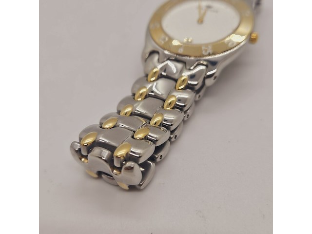 Pryngeps two-tone herenhorloge met golvende wijzerplaat - afbeelding 7 van  9