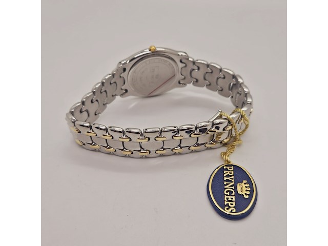 Pryngeps two-tone herenhorloge met golvende wijzerplaat - afbeelding 8 van  9