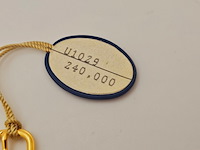 Pryngeps u1029 horloge met goudkeurmerk - nos - afbeelding 2 van  9